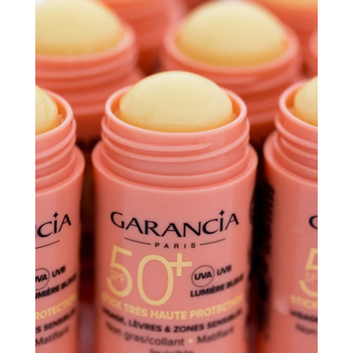 Garancia Stick Solaire SPF50+ 15g Protection UVA UVB Peau Sensible