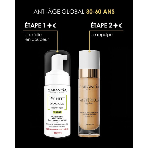 Garancia Mystérieux Repulpant 30ml + Pschitt Magique 10ml Peau Lissée
