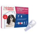 Fiprokil Duo Chien 2-10Kg 4Pipettes - Anti-puces et tiques