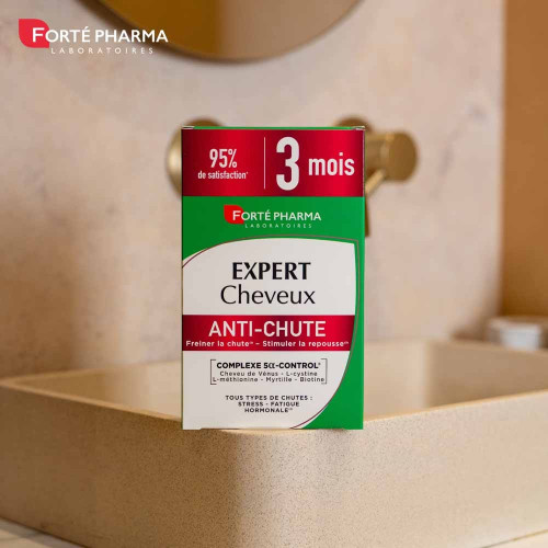 Forte Pharma Expert Anti-Chute 90 Comprimés - Stop Perte Cheveux