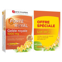 Forte Pharma Gelée Royale 1000mg 40 Ampoules - Boost Énergie