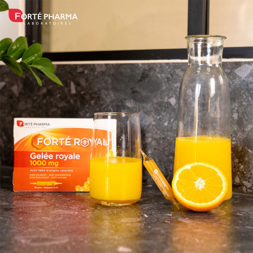 Forte Pharma Gelée Royale 1000mg 40 Ampoules - Boost Énergie