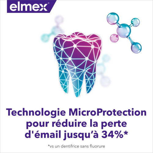 Elmex Dentifrice Protection Pro 75ml - Protection émail et anti-caries