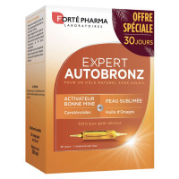 Forte Pharma Autobronz 30 Ampoules - Teint Hâlé Embellisseur
