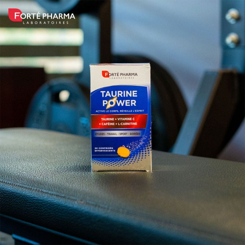 Forté Pharma Taurine Power 30 Comprimés Boost Énergie Vitamines