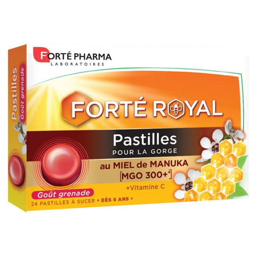 Forté Pharma Pastilles Miel Manuka 24u Apaise Gorge Irritée Pharma360