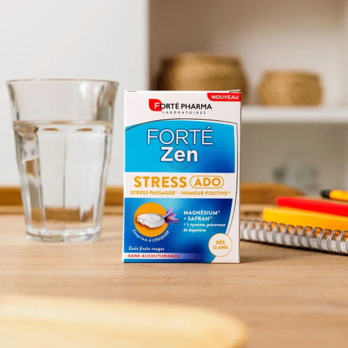 Forté Pharma Forté Zen Stress Ado 20 Comprimés Sérénité et Énergie