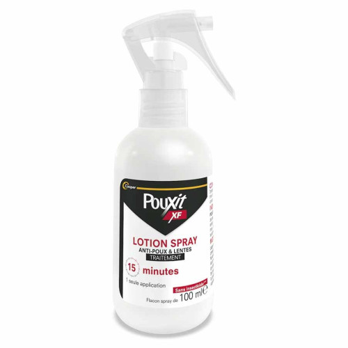 COOPER Pouxit XF Spray 100mL - Elimine poux et lentes en 15 min