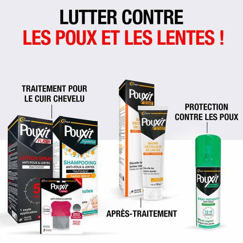 COOPER Pouxit XF Spray 100mL - Elimine poux et lentes en 15 min