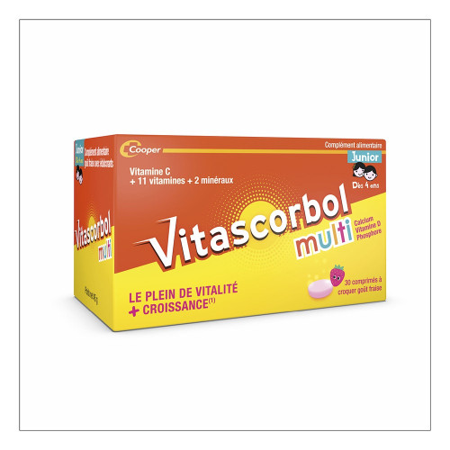 Vitascorbol Multi Junior 12 Vitamines 2 Mineraux