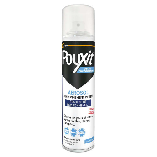 COOPER Pouxit Spray 250mL - Élimine poux et lentes