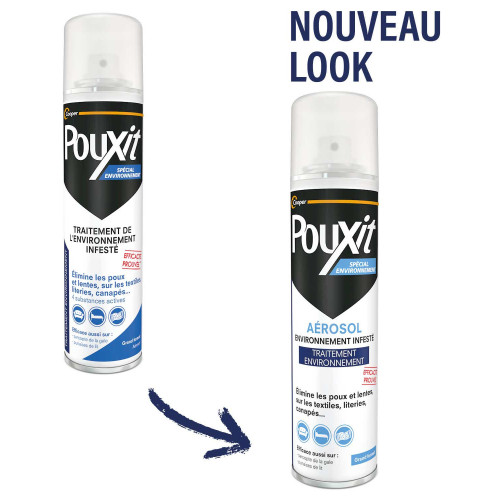 COOPER Pouxit Spray 250mL - Élimine poux et lentes