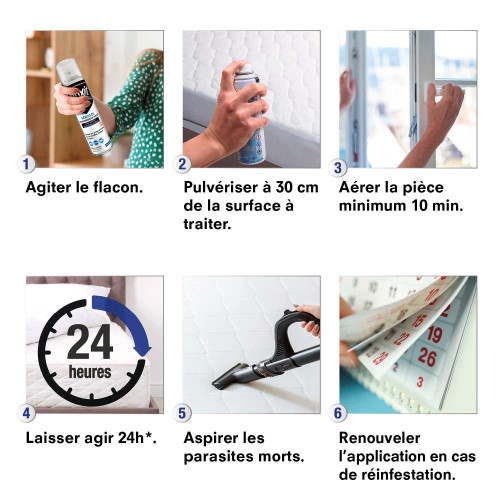 COOPER Pouxit Spray 250mL - Élimine poux et lentes