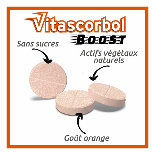 COOPER Vitascorbol Boost 20 Comprimés - Résistance Fatigue