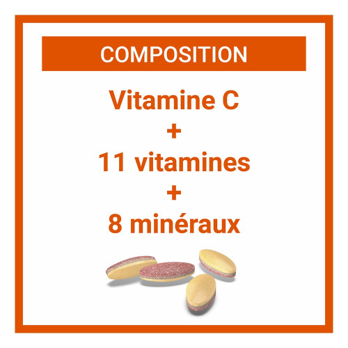 COOPER Vitascorbol Multi 30 Comprimés - Réduit Fatigue