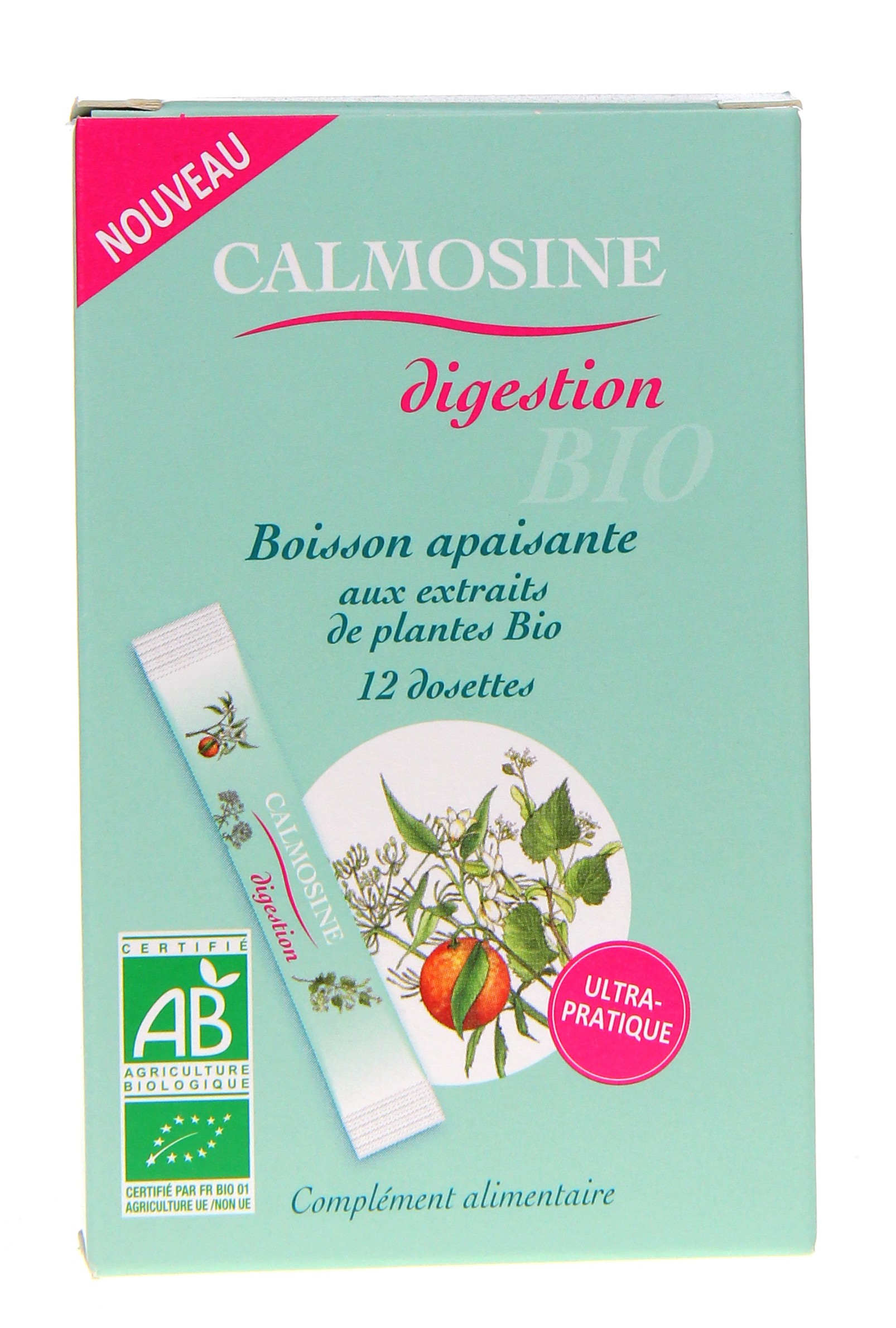 Pharma360 - Calmosine Digestion Bio LAUDAVIE 12 Dosettes - Confort Digestif  Naturel