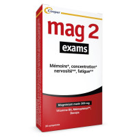 COOPER Mag 2 Exams 30 Comprimés: Boost Mémoire et Concentration