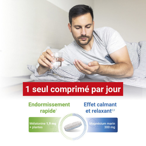 Mag2 Sommeil 30 Comprimés - Améliorez votre sommeil