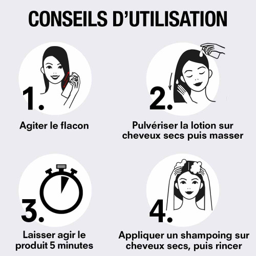 COOPER Pouxit Flash 150ml - Elimine Poux et Lentes en 5min