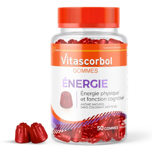 COOPER Vitascorbol 50 Gommes Energie Cognition