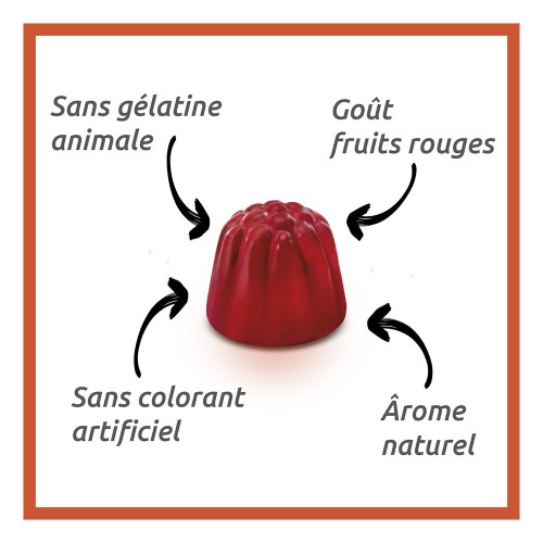 COOPER Vitascorbol 50 Gommes Energie Cognition