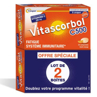 COOPER Vitascorbol C500 48 Comprimés - Boost Immunité et Énergie
