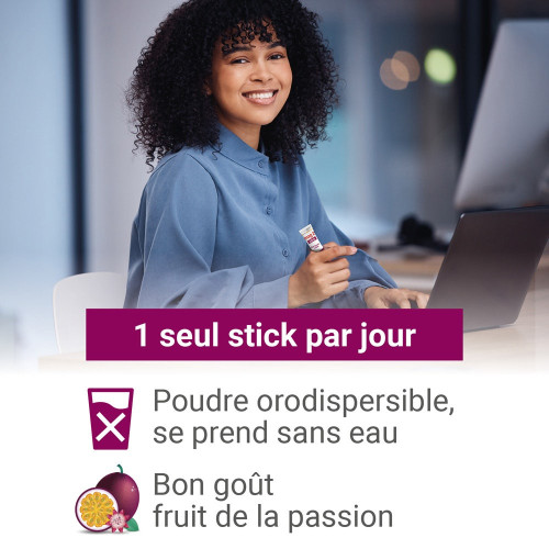 Mag 2 Nervosité, Fatigue, Fatigue Musculaire 30 Sticks Orodispersibles