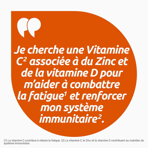 VITASCORBOL Vitamine C500mg + Zinc + Vitamine D 30 Capsules