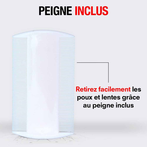 POUXIT FLASH Traitement Anti-Poux et Lentes 2 x 150 ml