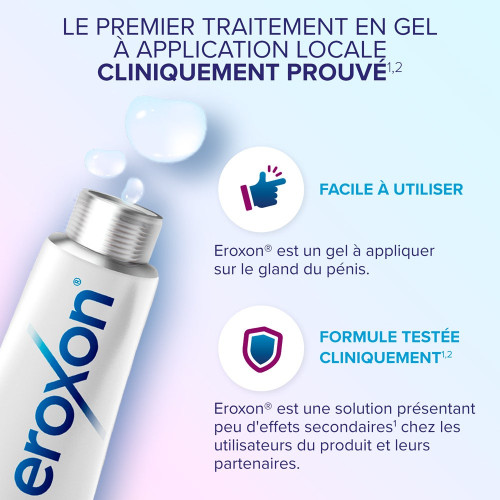 Eroxon Stimgel Dysfonctionnement érectile - 4 tubes
