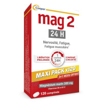 Mag 2 24h Magnesium Marin 120 comprimés