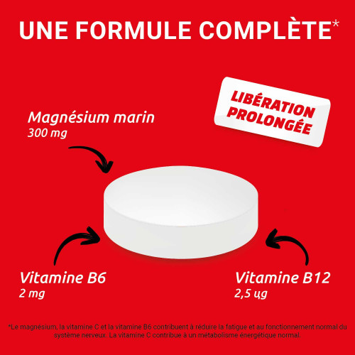Mag2 24H 80 comprimés Anti-Fatigue Nervosité Musculaire Pharma360