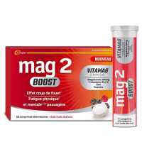 COOPER Mag 2 Boost 20 comprimés Énergie et Vitalité - Pharma360