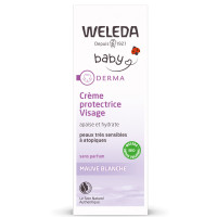 La Crème pour le Change à la Mauve blanche bio Weleda