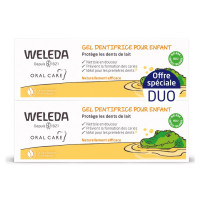 Weleda Gel Dentifrice Enfant 2x50ml - Nettoyage Doux