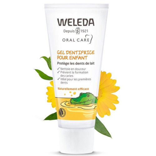 Weleda Gel Dentifrice Enfant 2x50ml - Nettoyage Doux