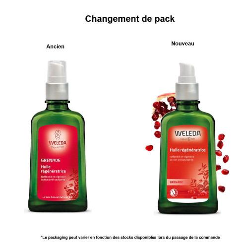 Weleda Huile Régénératrice Grenade 100ml Anti-âge