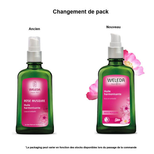 WELEDA Rose Musquée Huile Harmonisante 100ml - Beauté Naturelle sur