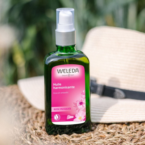 WELEDA Rose Musquée Huile Harmonisante 100ml - Beauté Naturelle sur
