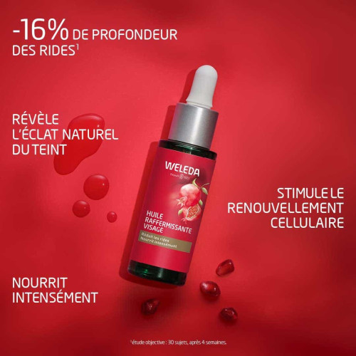 WELEDA Huile Visage Grenade 30ml - Éclat et Protection
