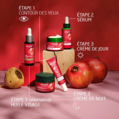 WELEDA Huile Visage Grenade 30ml - Éclat et Protection
