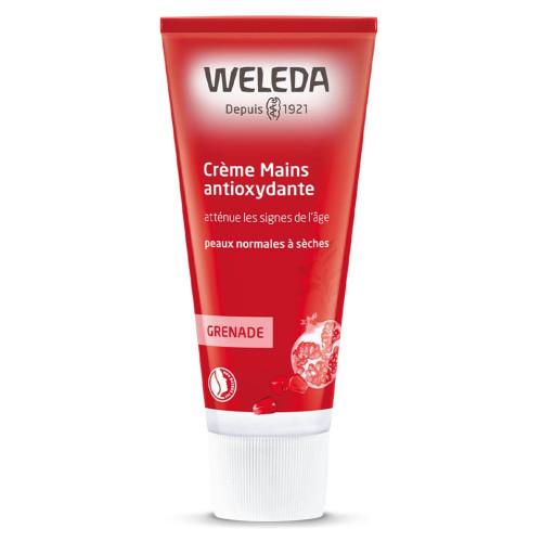 Weleda Crème Mains Grenade 30ml - Hydrate et Rajeunit