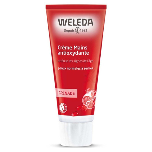 Weleda Crème Mains Grenade 30ml - Hydrate et Rajeunit