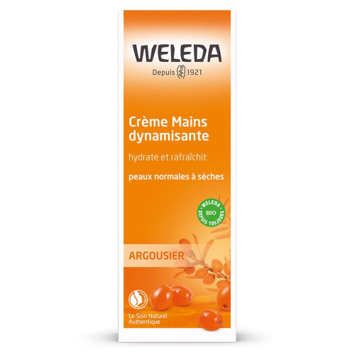Weleda Crème Mains Argousier 50ml - Hydratation et Protection