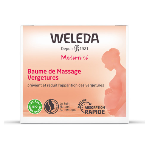 Weleda Baume Massage Vergetures 150ml - Prévention et Relaxation