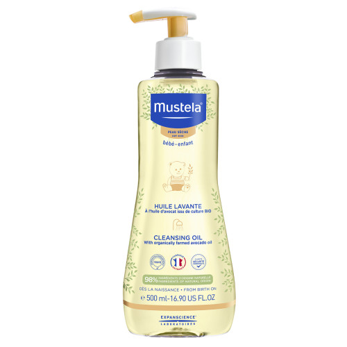 Mustela Huile Lavante Peau Sèche 500ml - Nourrit et Protège