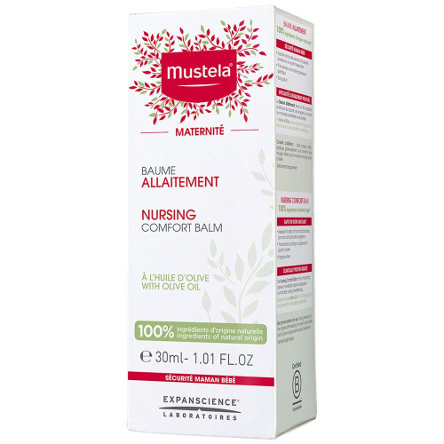 Mustela Baume Allaitement Bio 30ml - Apaisant Nourrissant