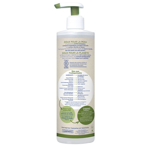 Mustela Gel Lavant Bio 400ml - Doux, Naturel, Vegan