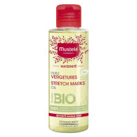 Mustela Huile Vergetures Bio 105ml - Prévention Grossesse
