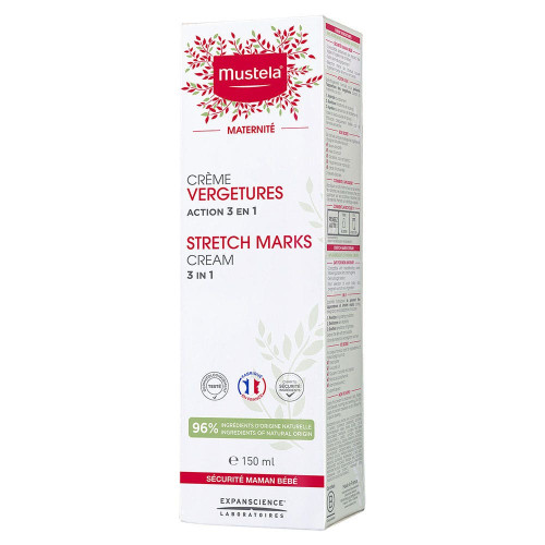 Mustela Crème Vergetures 150ml - Prévention et Hydratation